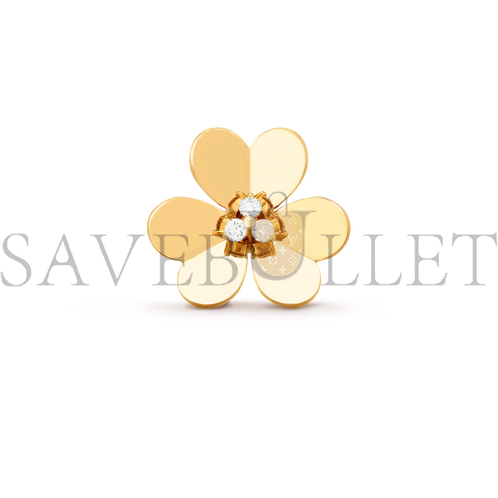 VAN CLEEF ARPELS FRIVOLE CLIP PENDANT, VERY LARGE MODEL - YELLOW GOLD, DIAMOND VCARP2DW00 VAN CLEEF ARPELS FRIVOLE CLIP PENDANT, VERY LARGE MODEL - YELLOW GOLD, DIAMOND VCARP2DW00